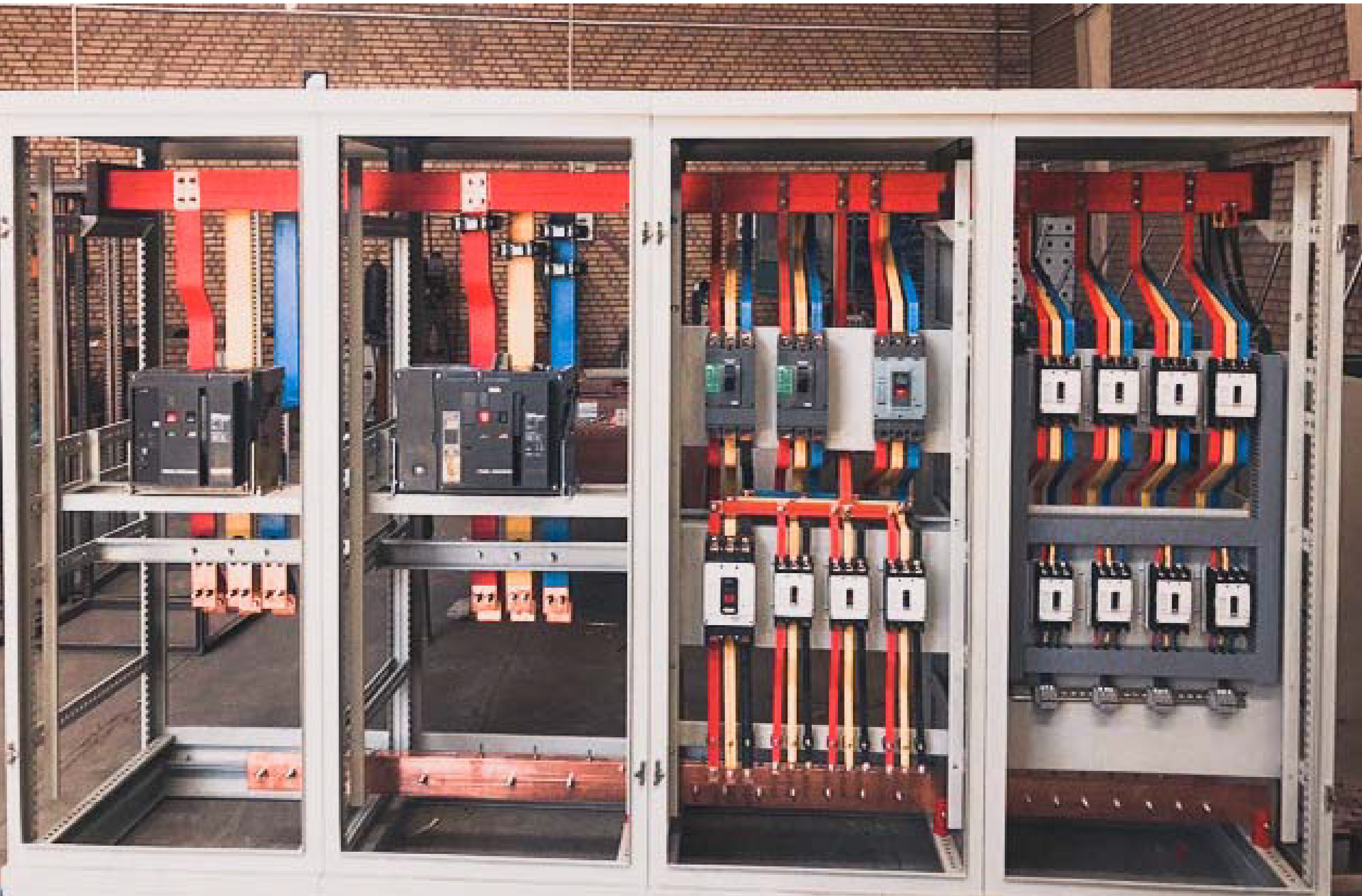 distribution station panel- Medium- voltage transfer station